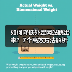 如何降低外贸网站跳出率?7个高效方法解析(图3) 如何降低外贸网站跳出率?7个高效方法解析(图3)