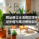 网站建设全流程管理关键步骤与高效策略解析(图2) 网站建设全流程管理关键步骤与高效策略解析(图2)
