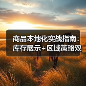 商品本地化实战指南:库存展示+区域策略双管齐下(图3) 商品本地化实战指南:库存展示+区域策略双管齐下(图3)