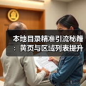 本地目录精准引流秘籍:黄页与区域列表提升87%流量实战解析(图2) 本地目录精准引流秘籍:黄页与区域列表提升87%流量实战解析(图2)