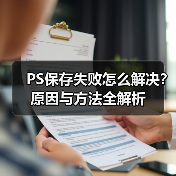 PS保存失败怎么解决?原因与方法全解析(图1) PS保存失败怎么解决?原因与方法全解析(图1)
