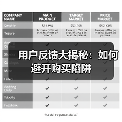 用户反馈大揭秘:如何避开购买陷阱(图3) 用户反馈大揭秘:如何避开购买陷阱(图3)