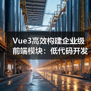 Vue3高效构建企业级前端模块:低代码开发实战(图3) Vue3高效构建企业级前端模块:低代码开发实战(图3)
