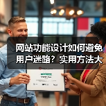 网站功能设计如何避免用户迷路?实用方法大揭秘(图2) 网站功能设计如何避免用户迷路?实用方法大揭秘(图2)