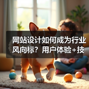 网站设计如何成为行业风向标？用户体验+技术创新解析（图4）