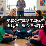 免费外贸建站工具优劣全解析:省心还是踩雷?(图2) 免费外贸建站工具优劣全解析:省心还是踩雷?(图2)