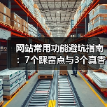 网站常用功能避坑指南:7个踩雷点与3个真香定律(图3) 网站常用功能避坑指南:7个踩雷点与3个真香定律(图3)