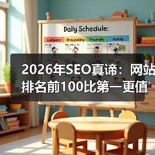 2026年SEO真谛：网站排名前100比第一更值钱（图3）