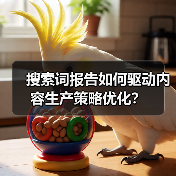 搜索词报告如何驱动内容生产策略优化？