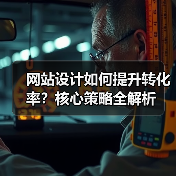 网站设计如何提升转化率?核心策略全解析(图2) 网站设计如何提升转化率?核心策略全解析(图2)