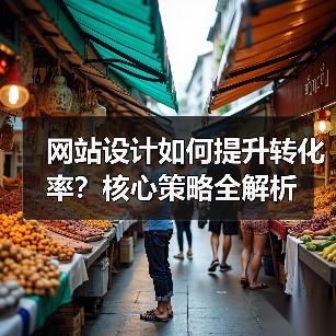 网站设计如何提升转化率?核心策略全解析(图1) 网站设计如何提升转化率?核心策略全解析(图1)