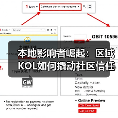 本地影响者崛起:区域KOL如何撬动社区信任?(图2) 本地影响者崛起:区域KOL如何撬动社区信任?(图2)