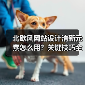 北欧风网站设计清新元素怎么用?关键技巧全解析(图4) 北欧风网站设计清新元素怎么用?关键技巧全解析(图4)