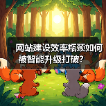 网站建设效率瓶颈如何被智能升级打破?(图1) 网站建设效率瓶颈如何被智能升级打破?(图1)