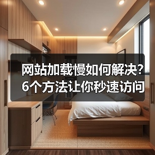网站加载慢如何解决?6个方法让你秒速访问(图1) 网站加载慢如何解决?6个方法让你秒速访问(图1)