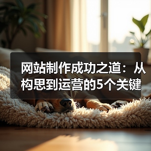 网站制作成功之道:从构思到运营的5个关键技巧(图1) 网站制作成功之道:从构思到运营的5个关键技巧(图1)