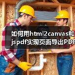 如何用html2canvas和jspdf实现页面导出PDF?(图3) 如何用html2canvas和jspdf实现页面导出PDF?(图3)