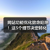 网站功能优化致命陷阱!这5个细节决定转化率高低(图2) 网站功能优化致命陷阱!这5个细节决定转化率高低(图2)
