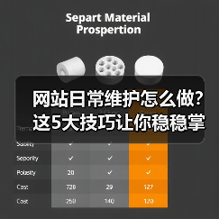 网站日常维护怎么做？这5大技巧让你稳稳掌握！（图3）