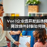 Vue3企业级开发新选择,高效组件封装如何提升效率?(图1) Vue3企业级开发新选择,高效组件封装如何提升效率?(图1)