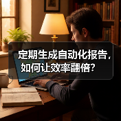 定期生成自动化报告,如何让效率翻倍?(图2) 定期生成自动化报告,如何让效率翻倍?(图2)