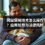 网站复制技术怎么操作?应用场景与法律风险全解析(图3) 网站复制技术怎么操作?应用场景与法律风险全解析(图3)