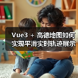 Vue3 + 高德地图如何实现平滑实时轨迹展示?(图2) Vue3 + 高德地图如何实现平滑实时轨迹展示?(图2)