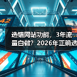 选错网站功能,3年流量白做?2026年正确选择指南(图2) 选错网站功能,3年流量白做?2026年正确选择指南(图2)
