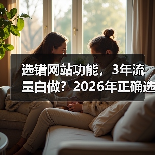 选错网站功能,3年流量白做?2026年正确选择指南(图4) 选错网站功能,3年流量白做?2026年正确选择指南(图4)