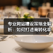 专业网站建设策略全解析:如何打造高转化率网站(图3) 专业网站建设策略全解析:如何打造高转化率网站(图3)