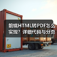 前端HTML转PDF怎么实现?详细代码与分页处理技巧(图4) 前端HTML转PDF怎么实现?详细代码与分页处理技巧(图4)