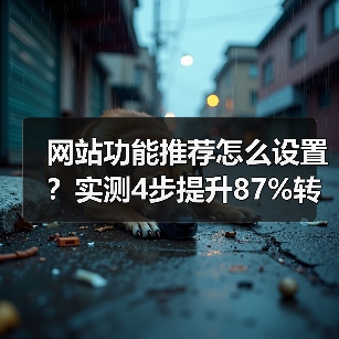 网站功能推荐怎么设置?实测4步提升87%转化率(图2) 网站功能推荐怎么设置?实测4步提升87%转化率(图2)