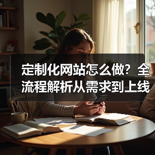 定制化网站怎么做?全流程解析从需求到上线(图4) 定制化网站怎么做?全流程解析从需求到上线(图4)