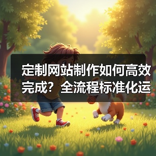 定制网站制作如何高效完成?全流程标准化运营全解析(图3) 定制网站制作如何高效完成?全流程标准化运营全解析(图3)