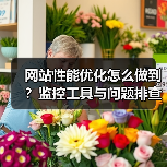 网站性能优化怎么做到?监控工具与问题排查全解析(图1) 网站性能优化怎么做到?监控工具与问题排查全解析(图1)