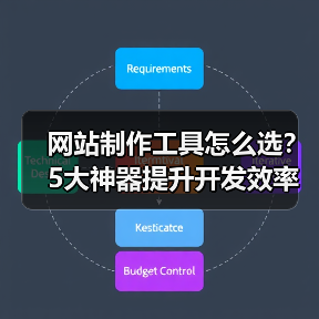 网站制作工具怎么选?5大神器提升开发效率(图1) 网站制作工具怎么选?5大神器提升开发效率(图1)