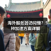 海外服务器访问慢?5种加速方案详解(图4) 海外服务器访问慢?5种加速方案详解(图4)