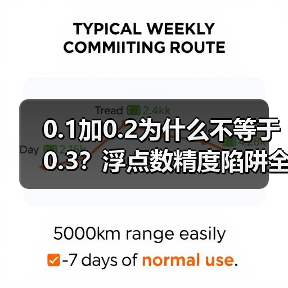 0.1加0.2为什么不等于0.3？浮点数精度陷阱全解析