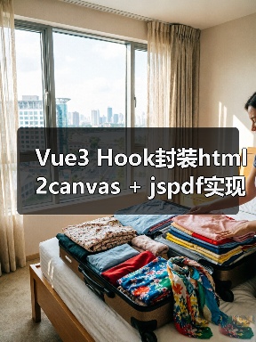 Vue3 Hook封装html2canvas + jspdf实现页面导出PDF解决滚动截断与模糊
