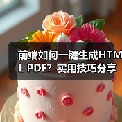 前端如何一键生成HTML PDF?实用技巧分享(图3) 前端如何一键生成HTML PDF?实用技巧分享(图3)