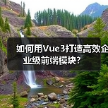 如何用Vue3打造高效企业级前端模块?(图3) 如何用Vue3打造高效企业级前端模块?(图3)
