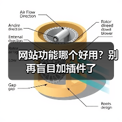 网站功能哪个好用？别再盲目加插件了