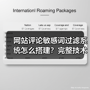 网站评论敏感词过滤系统怎么搭建?完整技术方案解析(图3) 网站评论敏感词过滤系统怎么搭建?完整技术方案解析(图3)