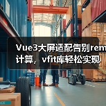 Vue3大屏适配告别rem计算,vfit库轻松实现自动缩放(图3) Vue3大屏适配告别rem计算,vfit库轻松实现自动缩放(图3)