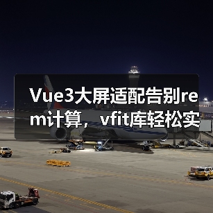 Vue3大屏适配告别rem计算,vfit库轻松实现自动缩放(图4) Vue3大屏适配告别rem计算,vfit库轻松实现自动缩放(图4)