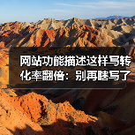 网站功能描述这样写转化率翻倍：别再瞎写了！（图4）
