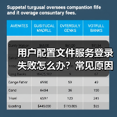 用户配置文件服务登录失败怎么办？常见原因及解决方案（图2）