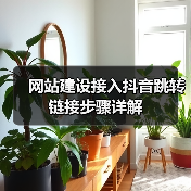 网站建设接入抖音跳转链接步骤详解