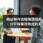 网站制作流程精简指南:分阶段高效完成的关键步骤(图2) 网站制作流程精简指南:分阶段高效完成的关键步骤(图2)