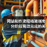 网站制作流程精简指南:分阶段高效完成的关键步骤(图4) 网站制作流程精简指南:分阶段高效完成的关键步骤(图4)
